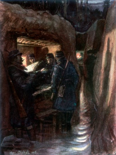 „Dowódca, Cagna, Francja”, 1915, 1926. autorstwa Michel