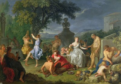 Bachanalia, 1719 autorstwa Michel Ange Houasse