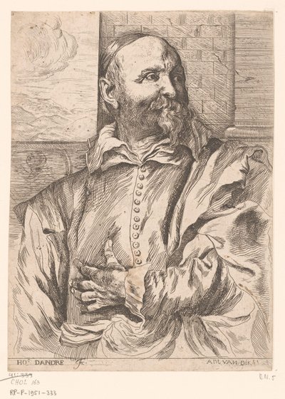Portret Jana (I) Snellincka autorstwa Michel Francois Dandre Bardon