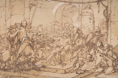 Śmierć Sokratesa, ca. 1749. autorstwa Michel Francois Dandre Bardon