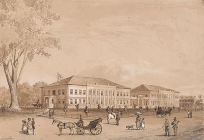 Budynki rządowe autorstwa Michel Jean Cazabon
