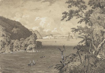 Bocas ze Starego Fortu, Macqueripe autorstwa Michel Jean Cazabon
