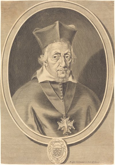 Francois La Rochefoucauld autorstwa Michel Lasne