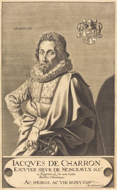 Jacques de Charron autorstwa Michel Lasne