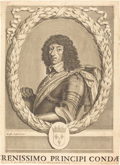 Ludwik II Burbon autorstwa Michel Lasne