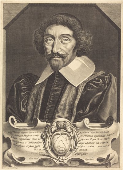 Pierre Seguier autorstwa Michel Lasne