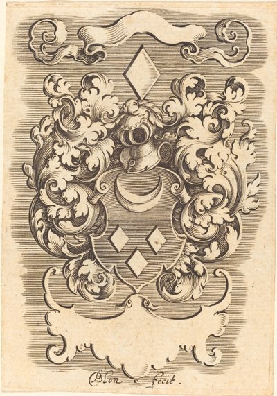 Herb autorstwa Michel Le Blon