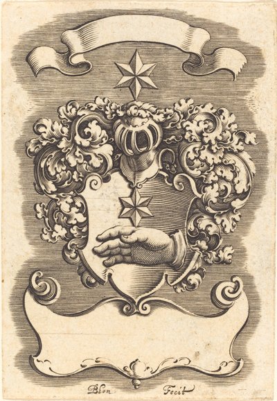 Herb autorstwa Michel Le Blon