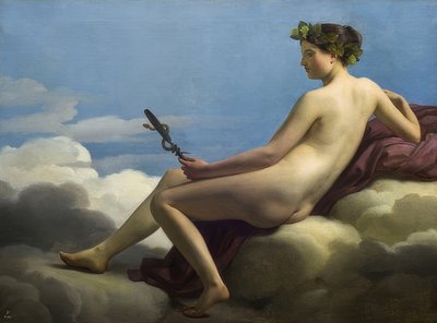 Alegoria Mądrości. 1823 autorstwa Michel Martin Drolling
