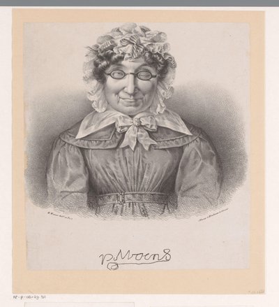 Portret Petronelli Moens autorstwa Michel Mourot