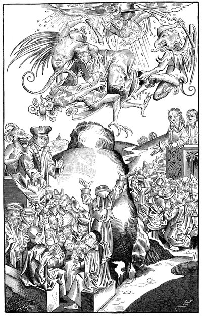 Panowanie Antychrysta, 1493 autorstwa Michel Volgemuth
