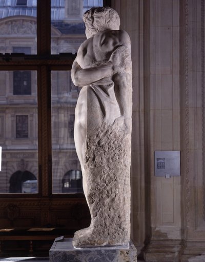 Więzień, znany jako Niewolnik Rebelii autorstwa Michelangelo Buonarroti