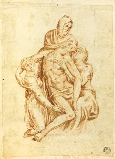 Osadzanie Chrystusa autorstwa Michelangelo Buonarroti