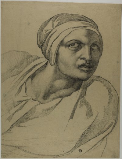 Rysunek w połowie długości autorstwa Michelangelo Buonarroti