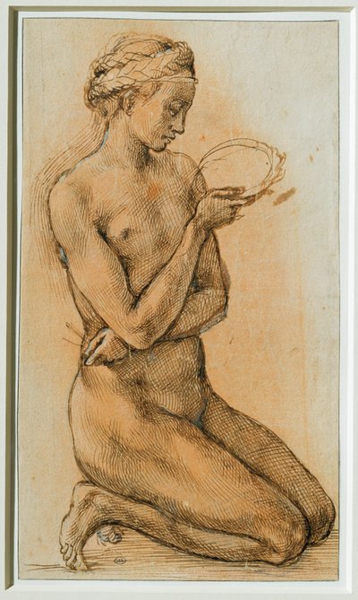 Maria Magdalena kontemplująca Koronę Cierniową ... autorstwa Michelangelo Buonarroti