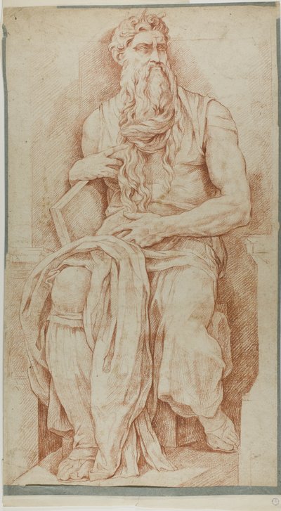 Mojżesz autorstwa Michelangelo Buonarroti