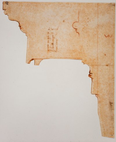 Profil belkowania autorstwa Michelangelo Buonarroti