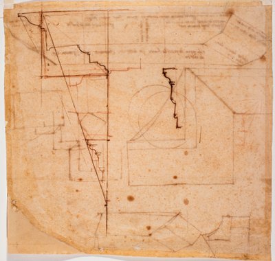 Profile belkowania autorstwa Michelangelo Buonarroti