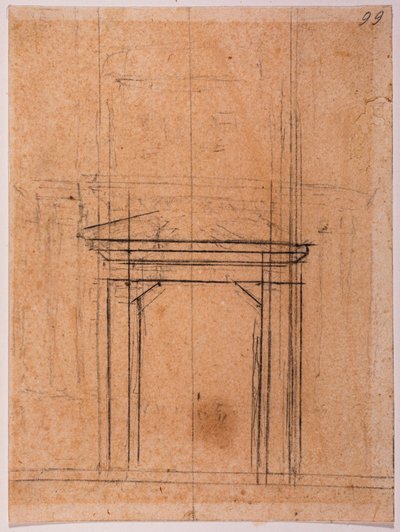 Szkice portalu Porta Pia autorstwa Michelangelo Buonarroti