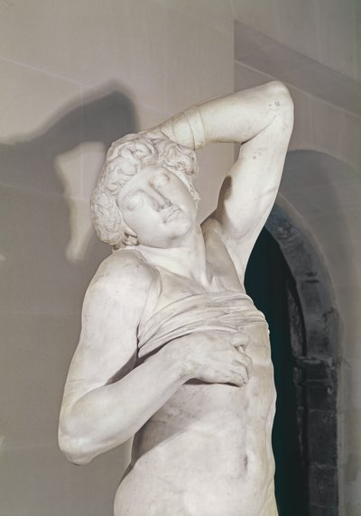 Umierający niewolnik, 1513-15 autorstwa Michelangelo Buonarroti