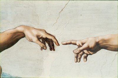 Kaplica Sykstyńska (fresk) autorstwa Michelangelo Buonarroti