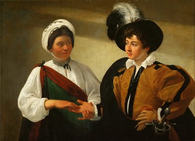 Wróżka autorstwa Michelangelo Merisi Caravaggio