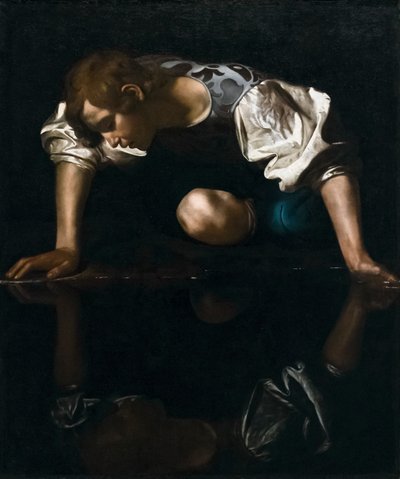 Narcyz autorstwa Michelangelo Merisi da Caravaggio