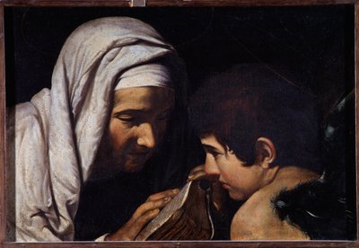 Św. Francesca Romana i Anioł (obraz autorstwa Michelangelo Merisi da Caravaggio