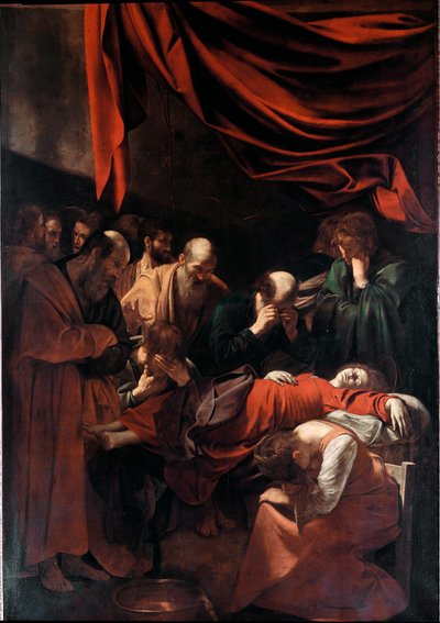 Śmierć Dziewicy autorstwa Michelangelo Merisi da Caravaggio