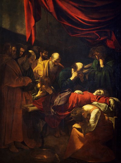 Śmierć Dziewicy autorstwa Michelangelo Merisi da Caravaggio