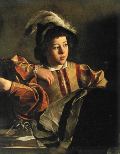 Powołanie Mateusza ... (obraz na płótnie) autorstwa Michelangelo Merisi da Caravaggio