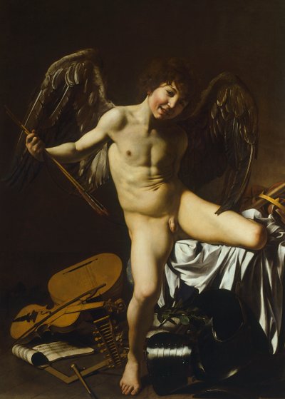 Zwycięski Kupidyn autorstwa Michelangelo Merisi da Caravaggio