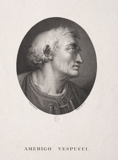 Portret Amerigo Vespucci autorstwa Michele Bisi