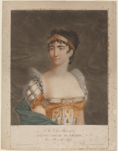 Księżniczka Auguste Amelia Bawarska autorstwa Michele Bisi