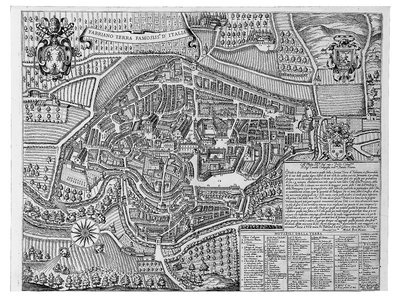 Fabriano Najsłynniejsza ziemia Włoch, 1630 autorstwa Michele Buti