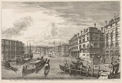 Widoki Wenecji: Canal Grande, 1741. autorstwa Michele Marieschi