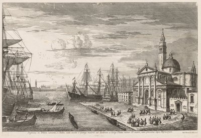 Widoki Wenecji: Dorzecze św. Marka, 1741. autorstwa Michele Marieschi