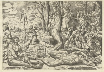 Adoracja Miedzianego Węża autorstwa Michiel Coxie (I) (attributed to)