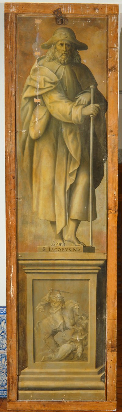 Święty Jakub Starszy autorstwa Michiel I Coxie or Coxcie