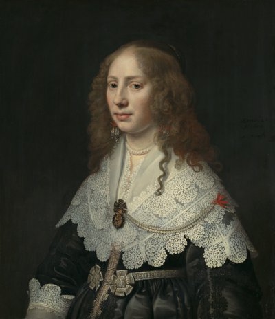 Portret Aegje Hasselaer Portret Aegje Hasselaer (1617-64) autorstwa Michiel Jansz van Mierevelt