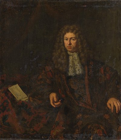 Portret Nicolaesa Witsena (1641-1717) autorstwa Michiel van Musscher (signed by artist)