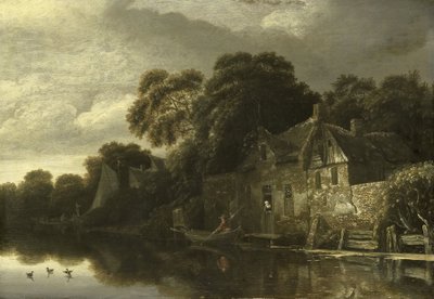 Stara Chata na Wodzie autorstwa Michiel van Vries