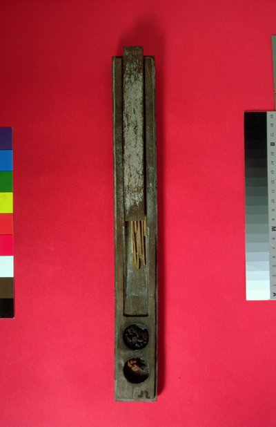 Piórnik z grobu 75, Beni Hasan, Średnie Państwo, ok. 2060-1786 p.n.e. (drewno) (zob. też 107034) autorstwa Middle Kingdom Egyptian