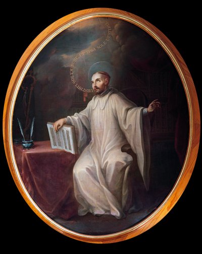 Reprezentacja św. Bernarda z Clairvaux (1090-1153) autorstwa Miguel Cabrera