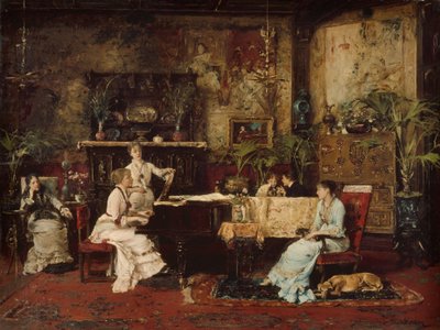 Sala Muzyczna, 1878. autorstwa Mihály Munkácsy