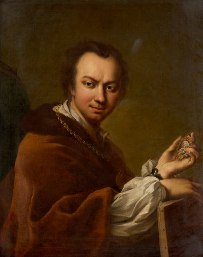 Autoportret, 1731-1734. autorstwa Mijtens