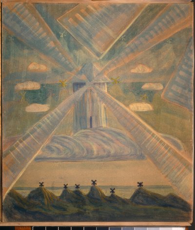 Andante (Sonata II) autorstwa Mikalojus Ciurlionis