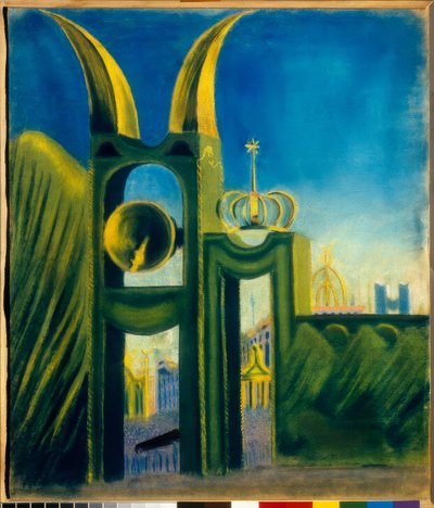 Symfonia żałobna (I) autorstwa Mikalojus Ciurlionis