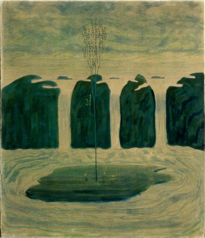 Wiosna (II) autorstwa Mikalojus Ciurlionis