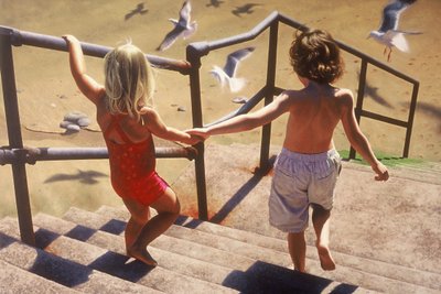 Wejście na plażę autorstwa Mike Briscoe